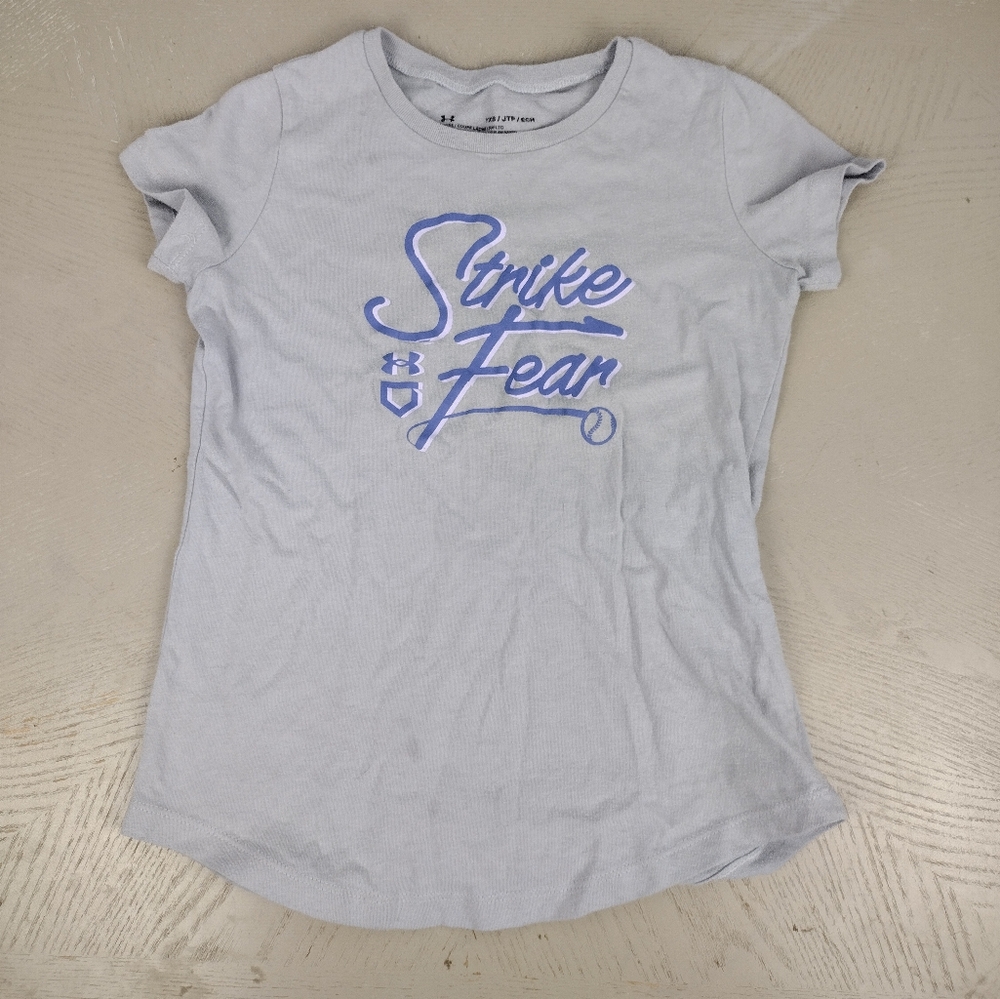 Under Armour Kid's Light Blue T-Shirt